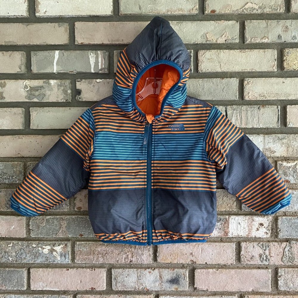 The North Face Kids Puffer Jacket Coat - double sided 2T